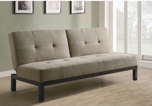Velvet Fabric Sleeper Sofa