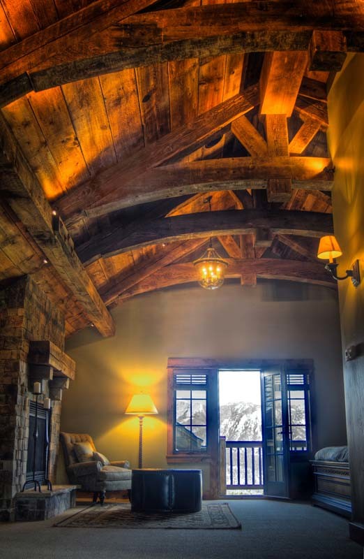 Bedroom - rustic bedroom idea