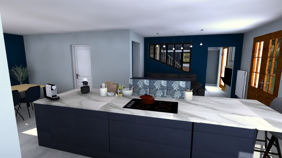 Une cuisine style art déco avec la nouvelle collection 2021 de SCHMIDT