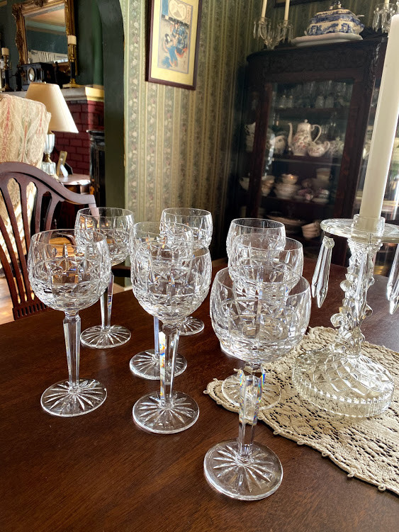 SINGLE Waterford Crystal Water Goblet or Large Wine Glass Kylemore