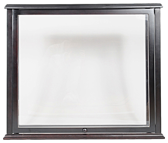 Table Top Display Case Medium Front Open Wooden Display Case for Model ...