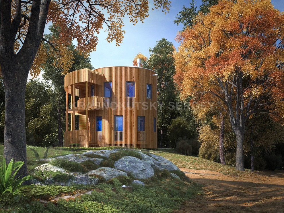 ТИПОВОЙ ФАХВЕРКОВЫЙ ДОМ "ROUND HOUSE"