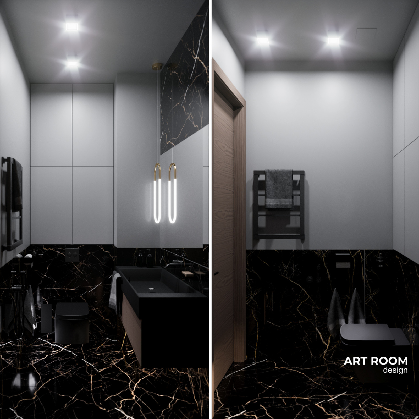 Дизайн-проект квартиры в жк "NOVIN"