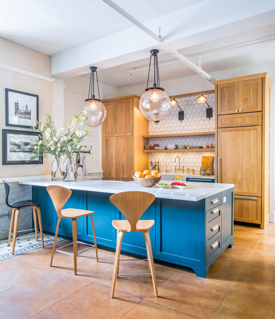 Transitional Kitchen & Bath Design nyklassisk-koek