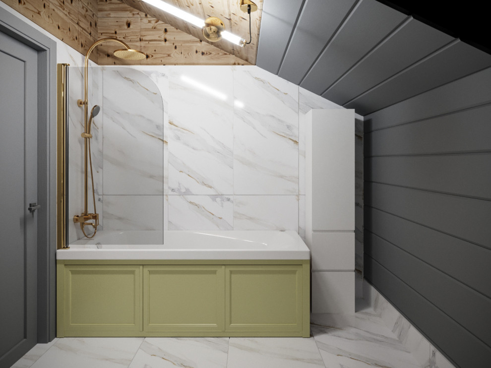 Яркая детская с санузлом