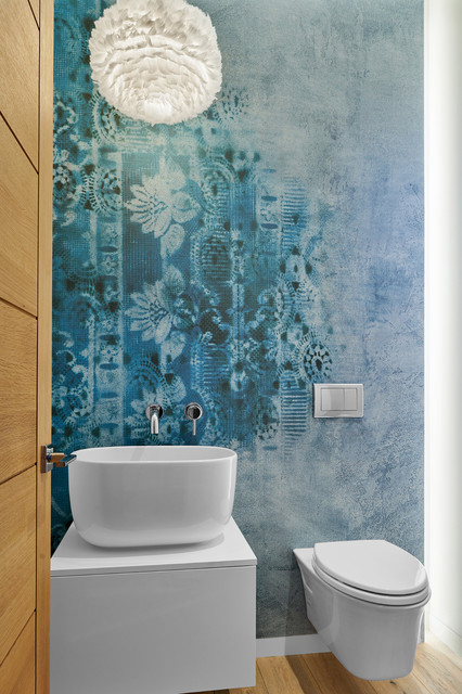 Guggenhill Residence modern-gaestetoilette