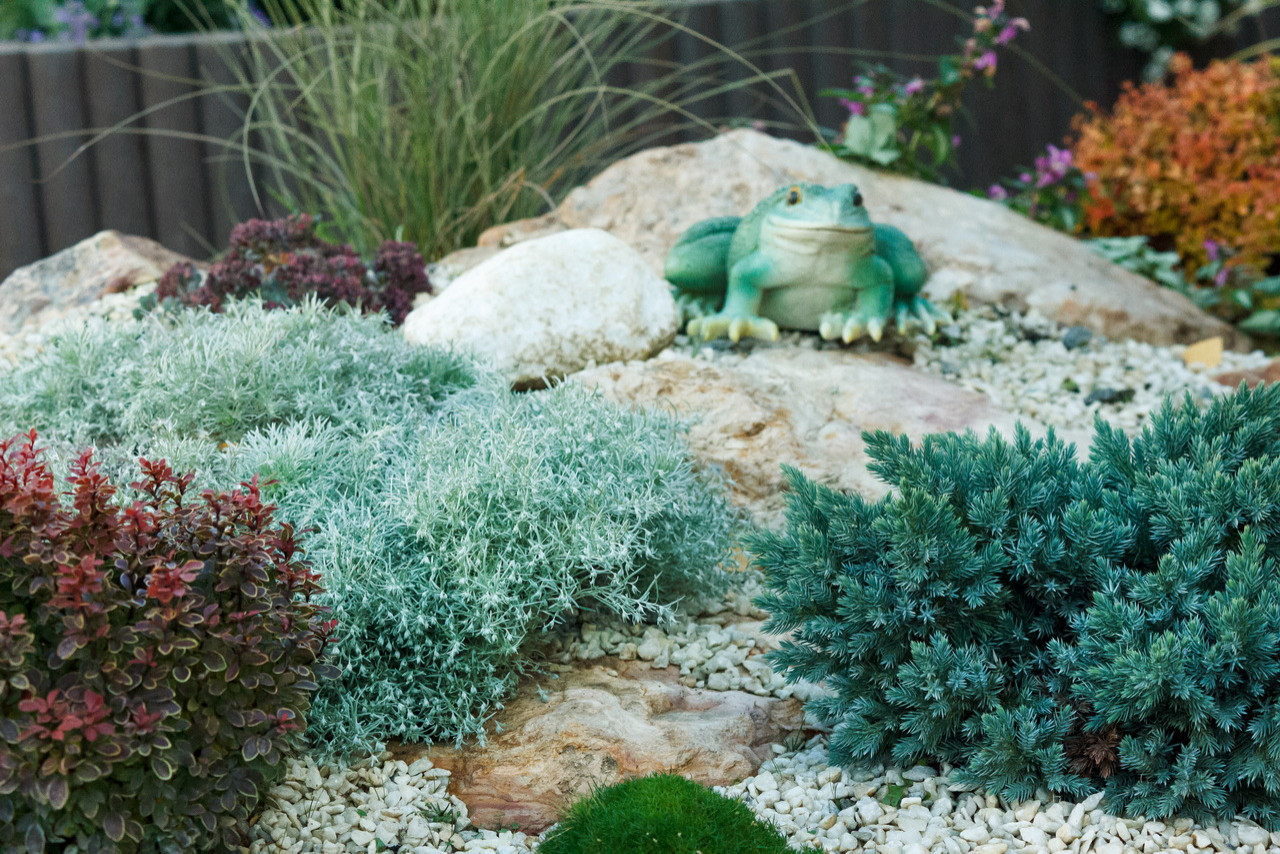 Внутренний дворик таунхауса