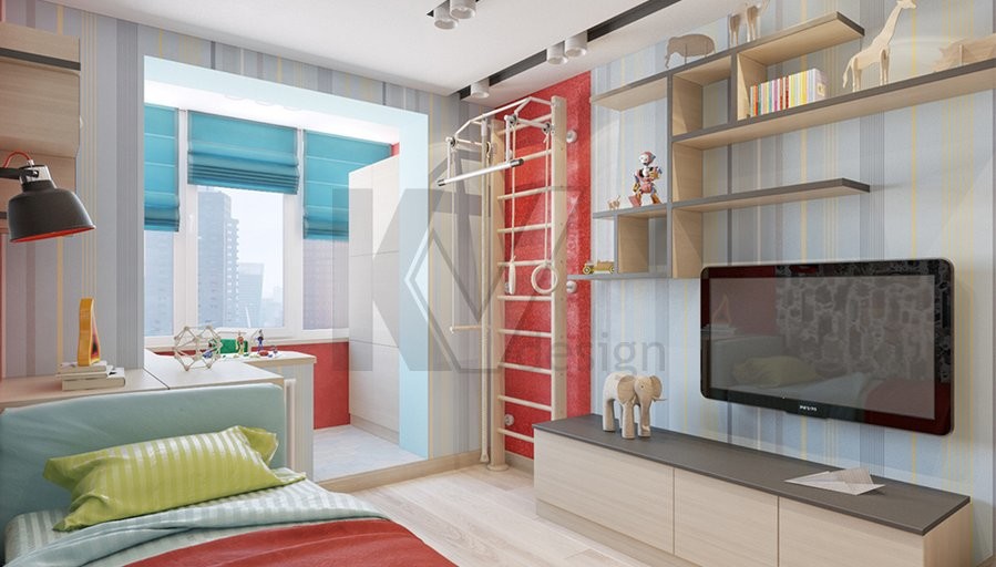 Дизайн 4-комнатной квартиры П-46М, Железнодорожный