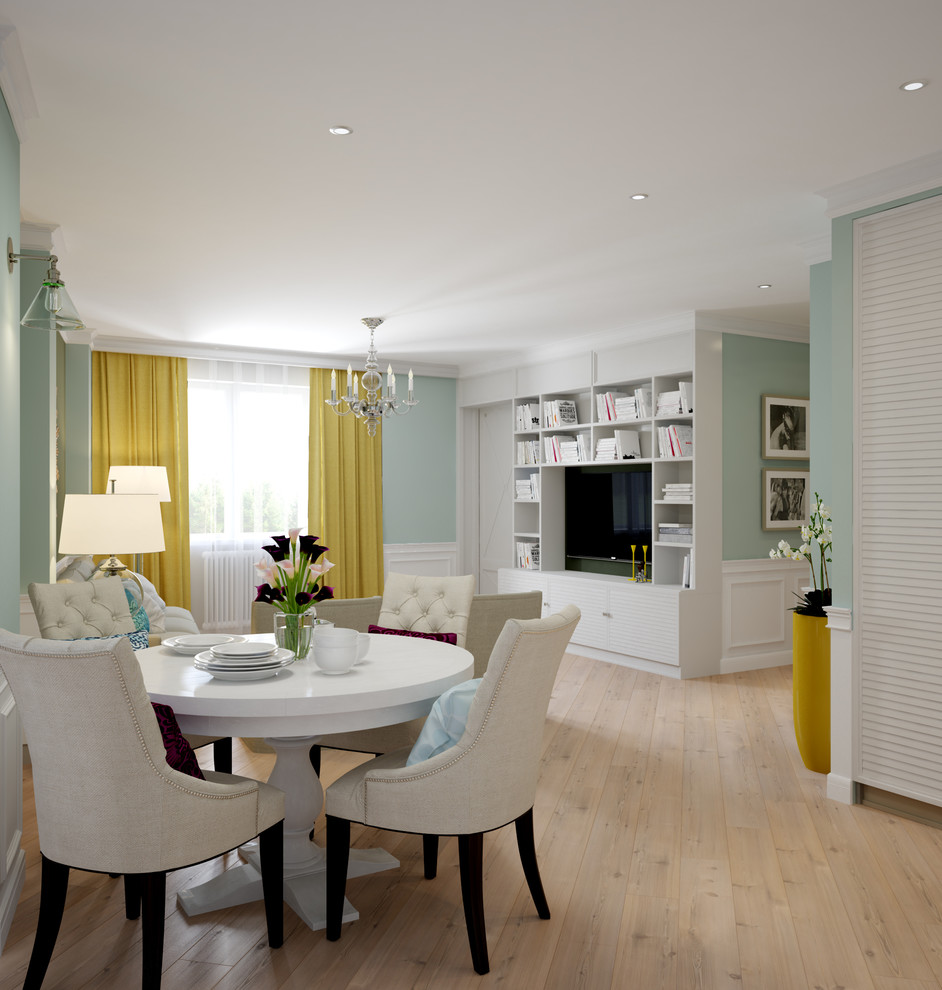 Квартира в скандинавском стиле 130 м2