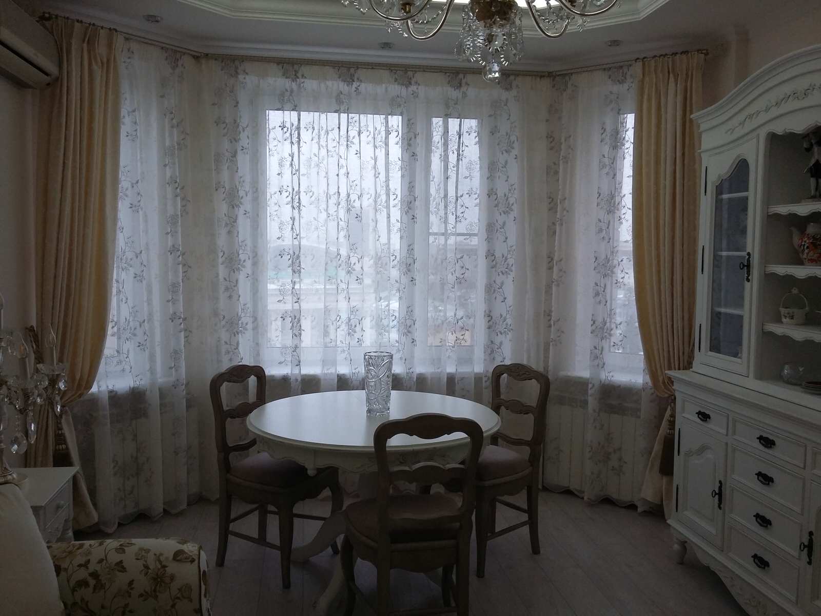 Столовая и гостиная в стиле прованс