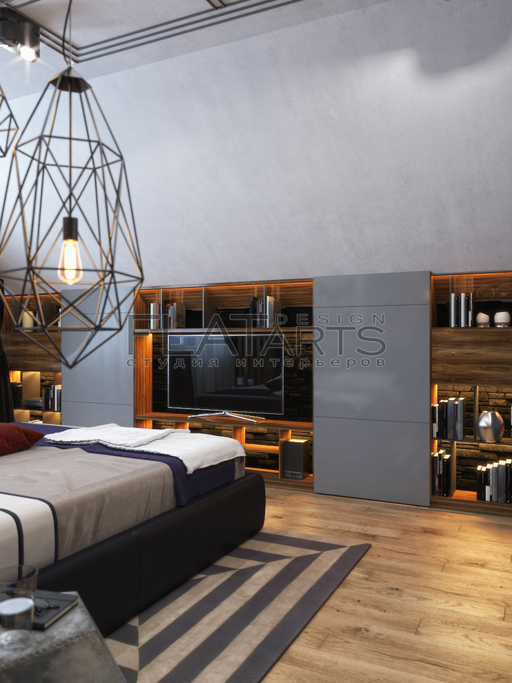 Дизайн таунхауса 140кв.м в стиле лофт