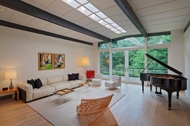 Wilton Contemporary contemporary-vardagsrum