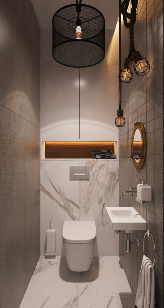 Дизайн-проект квартиры в современном стиле 90 м.кв г. Москва