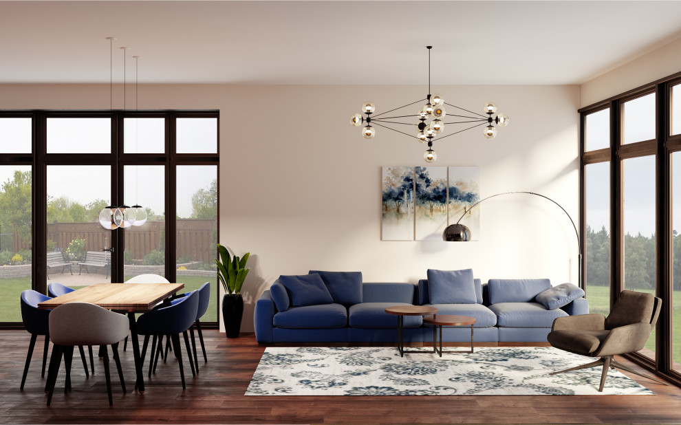 Интерьер частного дома 170 кв. метров