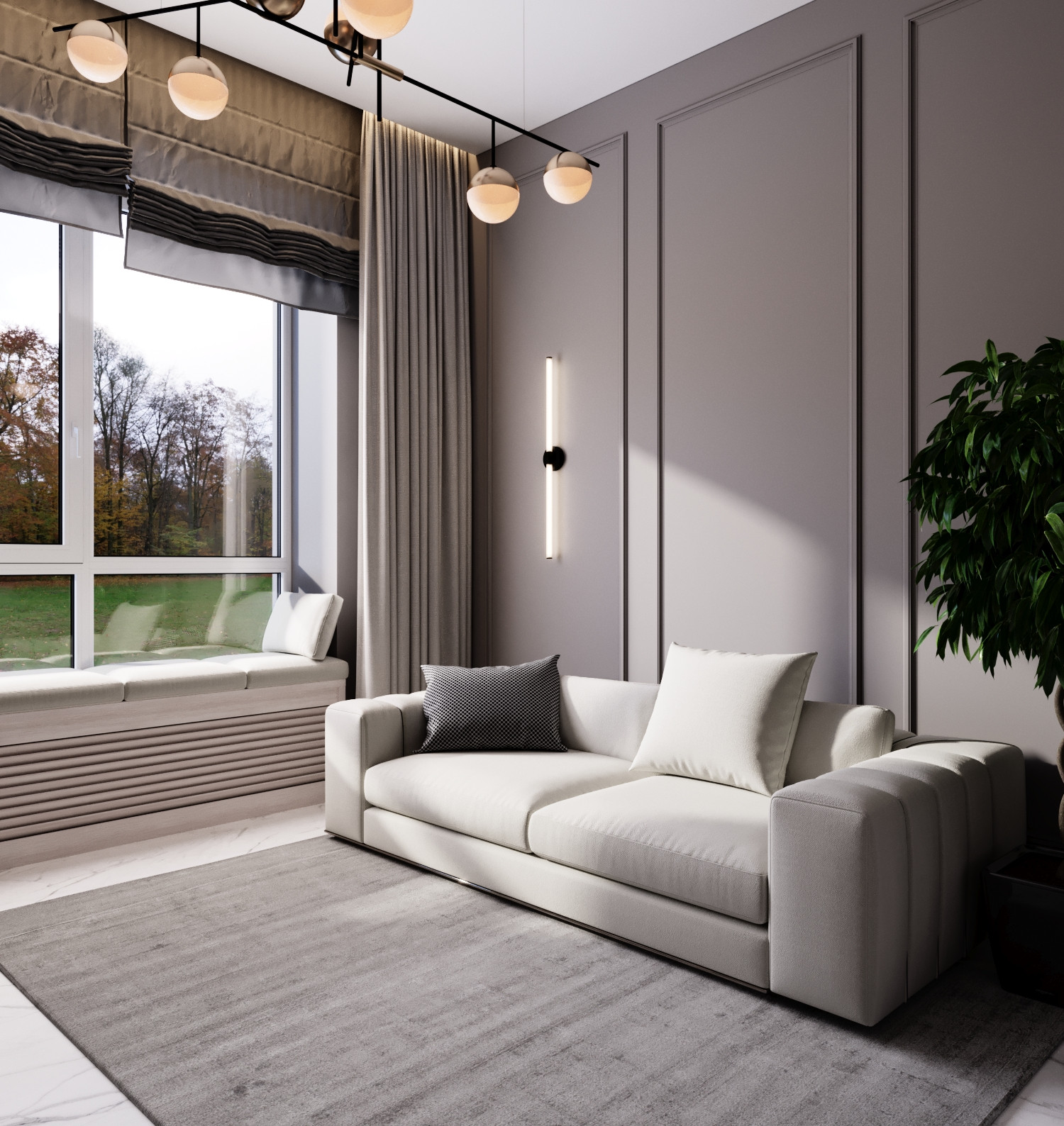 Дом современная классика