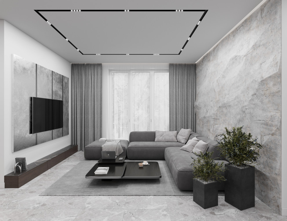 Коттедж в стиле современного минимализма