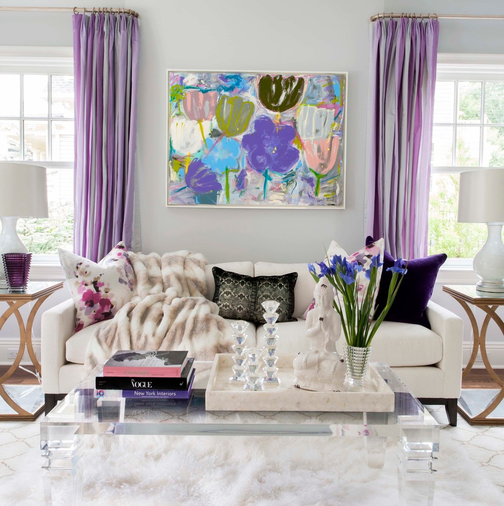Inspiration for a contemporary home design remodel in New York