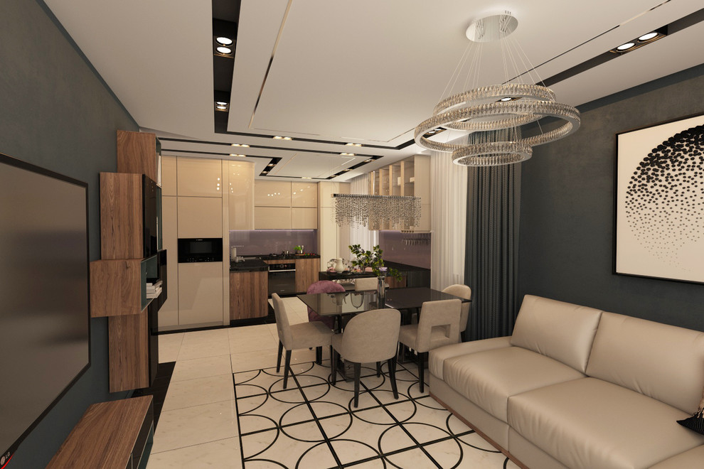 г.Казань Квартира  в современном стиле,площадь- 100 кв.м