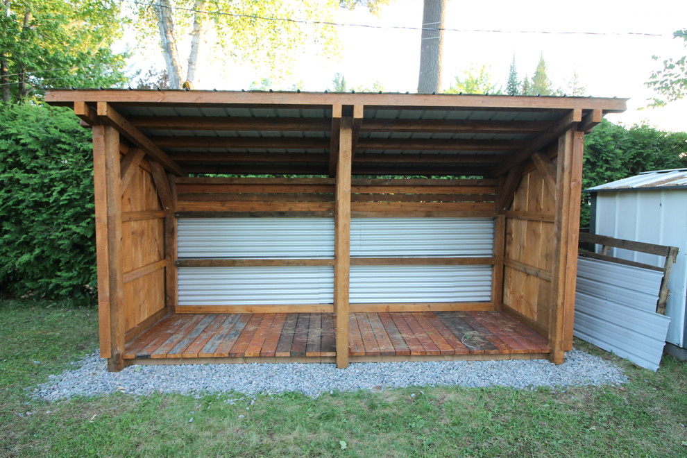 I will create timber structure for your shed