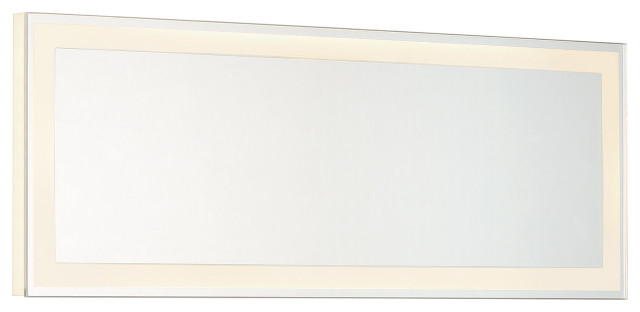 Minka Lavery 6110-0 18" x 7" Rectangle LED Vanity Mirror - White