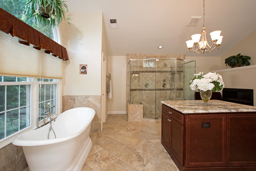 Spacious and Cozy Spa Like Master Bath in Sterling