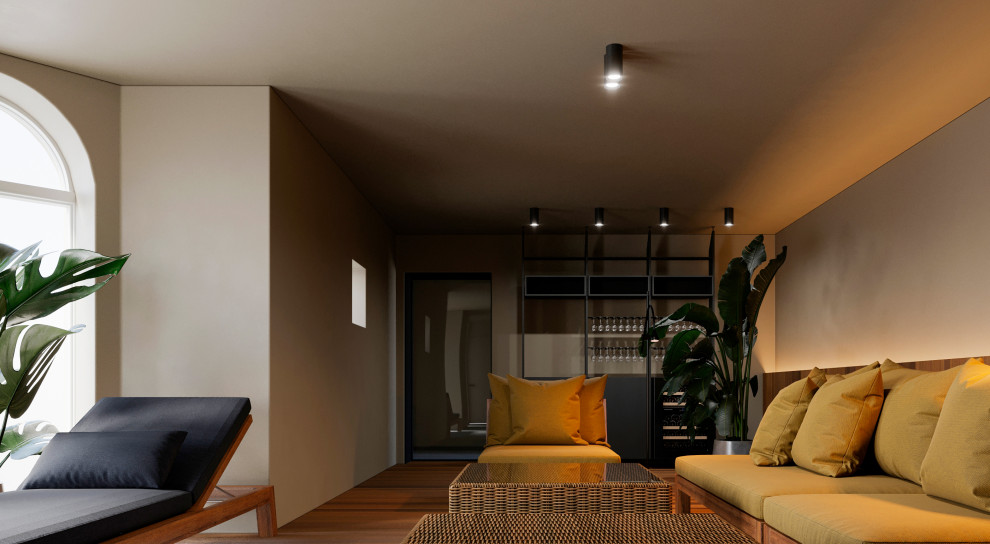 Лаундж-зона в бане