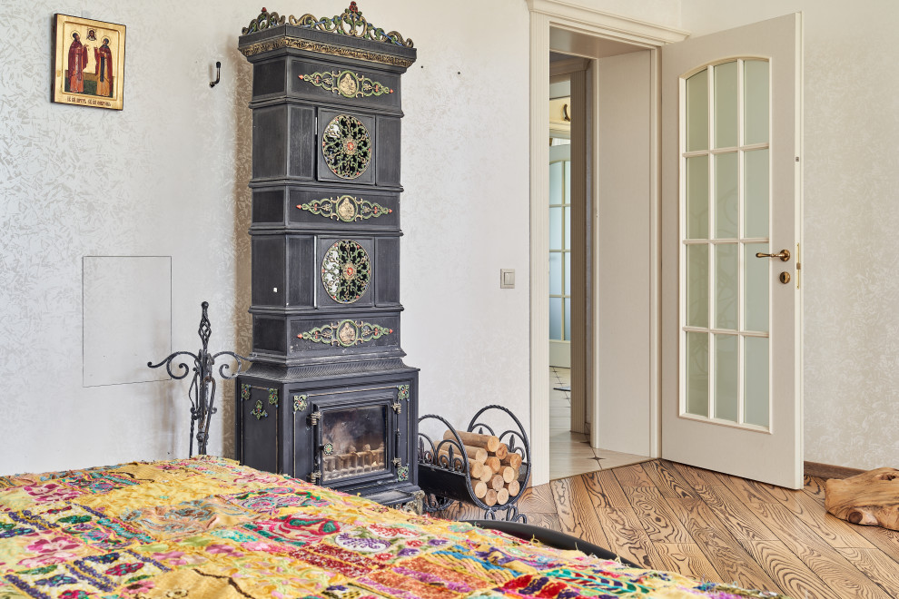 Гостевой загородный дом в Подмосковье, спальня