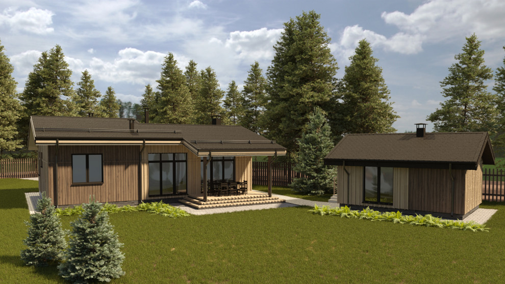 Каркасный дом 70м2