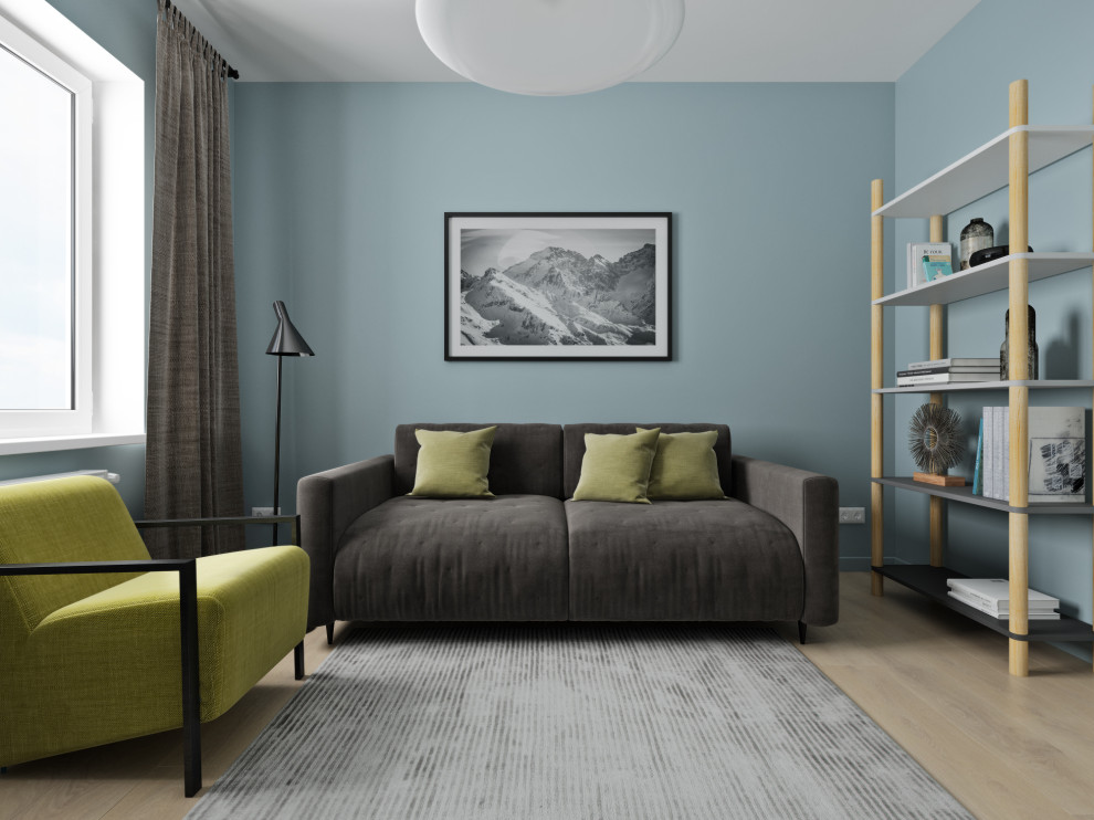 Гостиная в скандинавском стиле