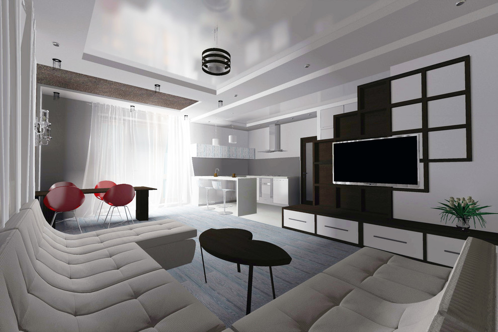 Экспресс-дизайн гостиной в частном доме