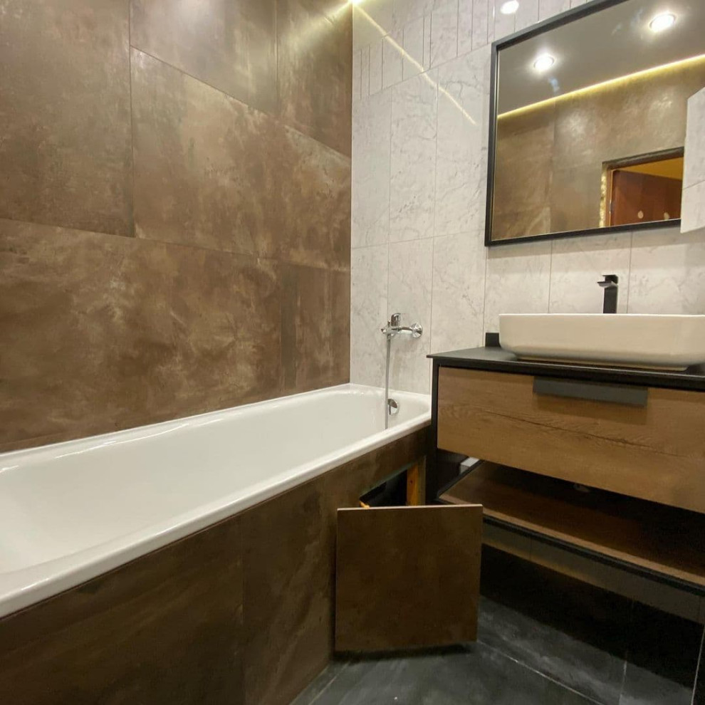 Санузел под ключ на ул. Аделя Кутуя