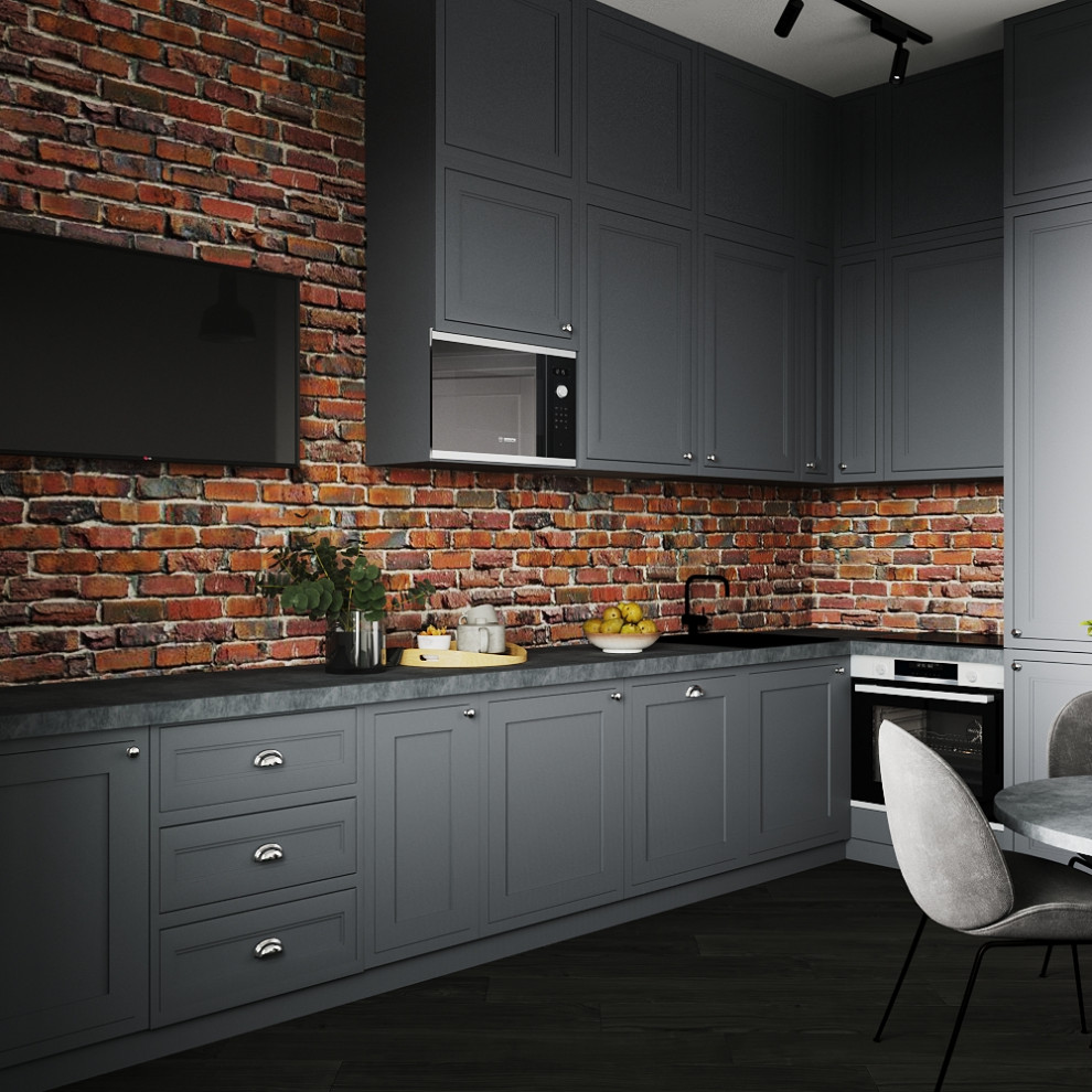 Кухня в стиле лофт