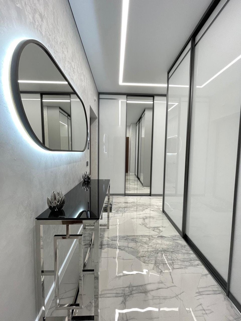 Современные потолки в ЖК на Трудовой