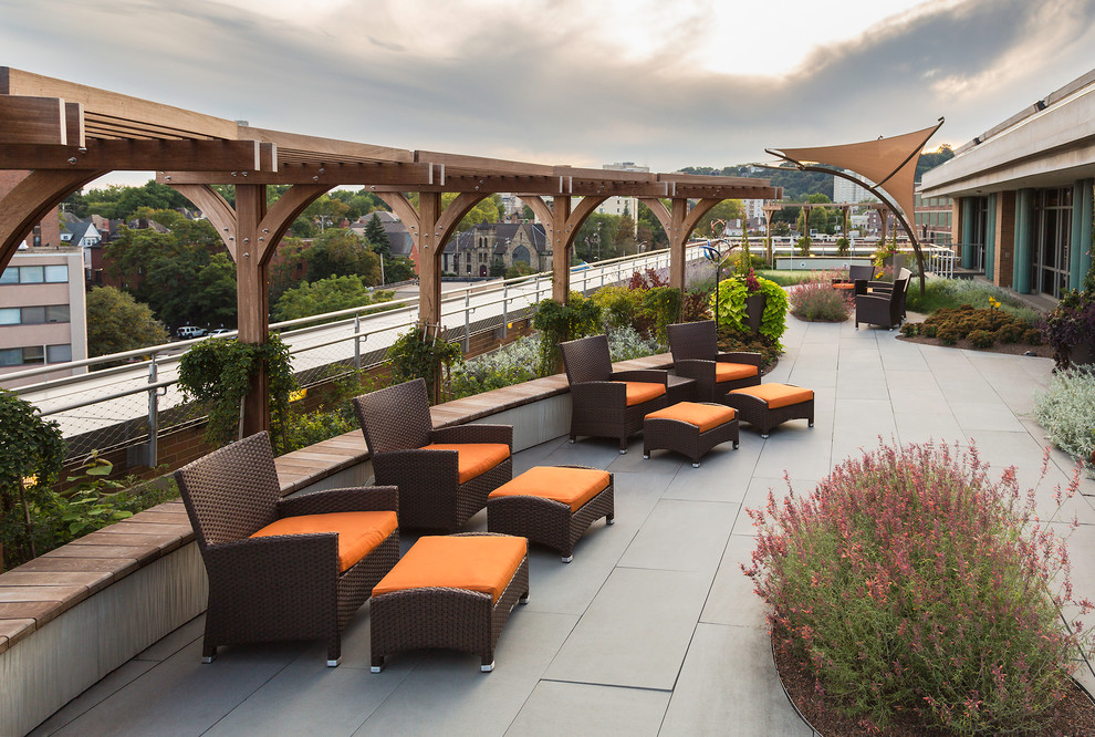 UPMC Mario Lemieux Center for Blood Cancers Terrace Healing Garden