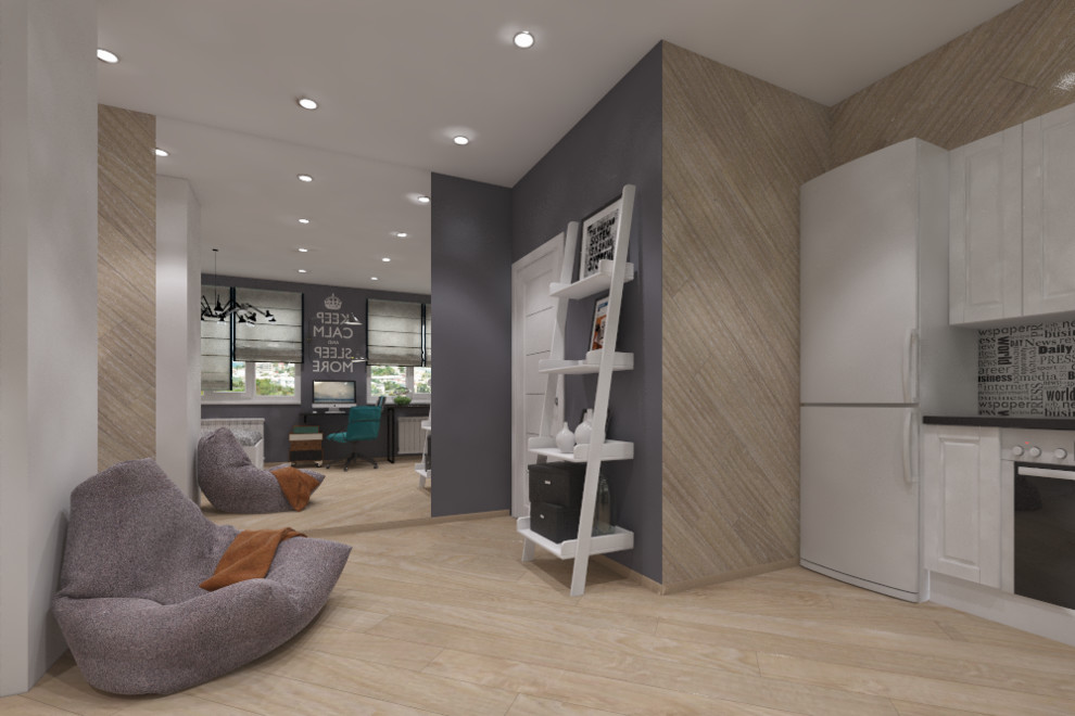 Квартира-студия для молодого человека.