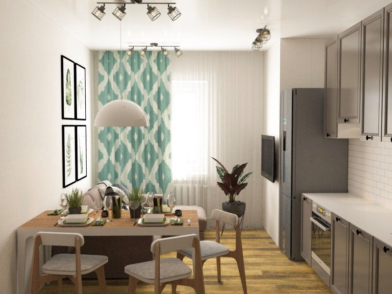 Кухни, гостиные комнаты