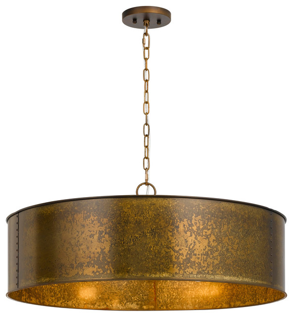 Rochefort 5 Light Chandelier Distress Gold Rustic Chandeliers Rochefort 5 Light Chandelier Distress Gold