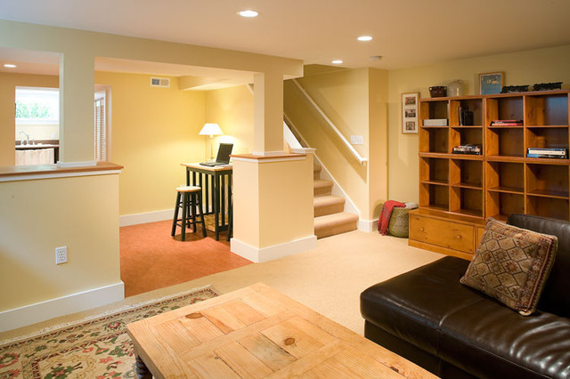 Room To Grow Contemporary Basement Seattle By Crd