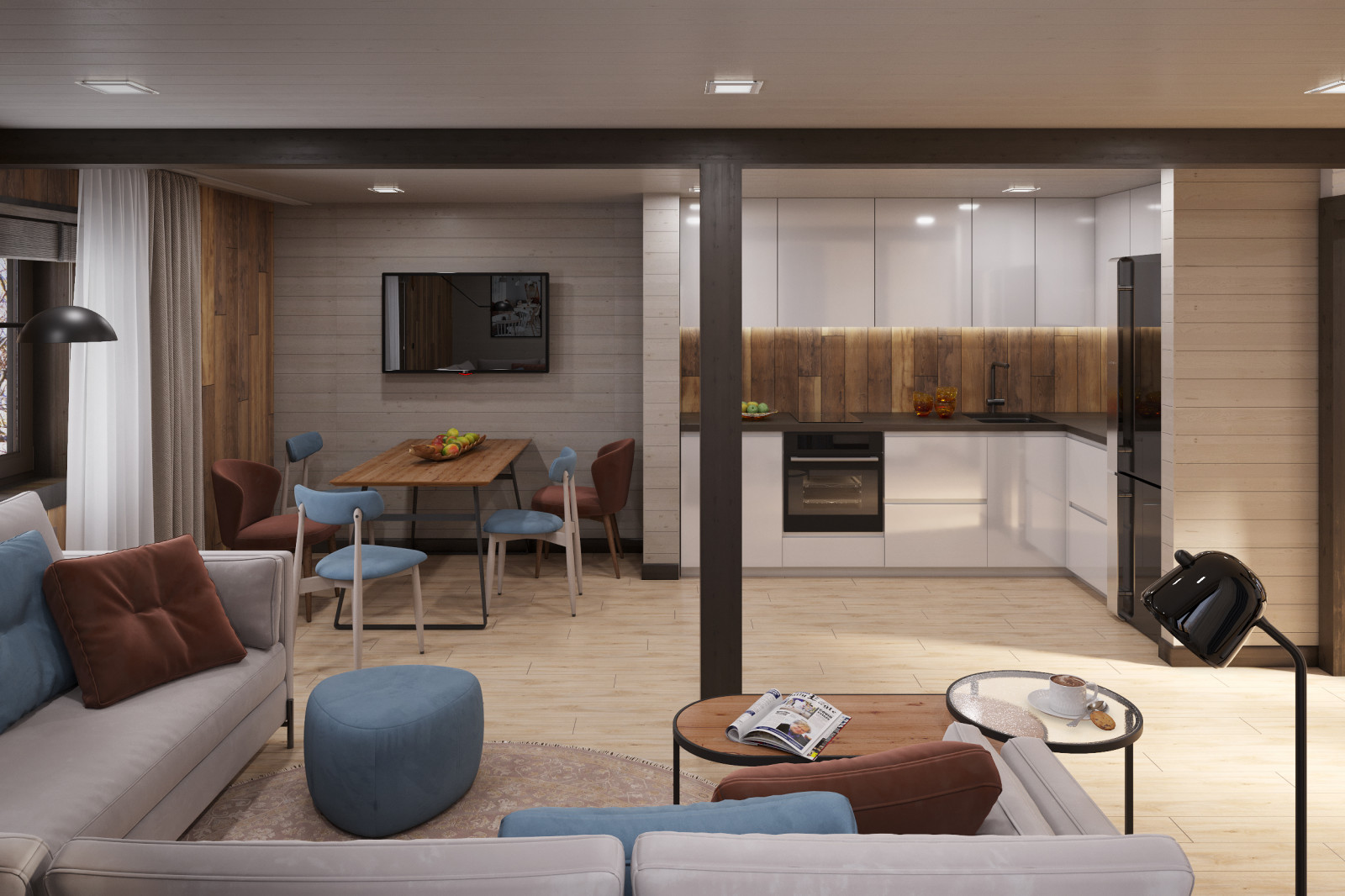 Кухня-студия