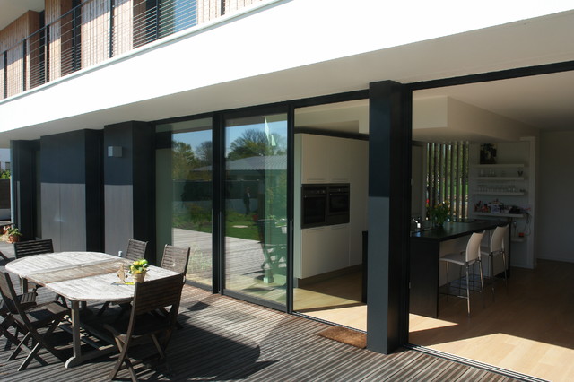 Maison d'habitation - Sainte Marine (29) contemporary-deck