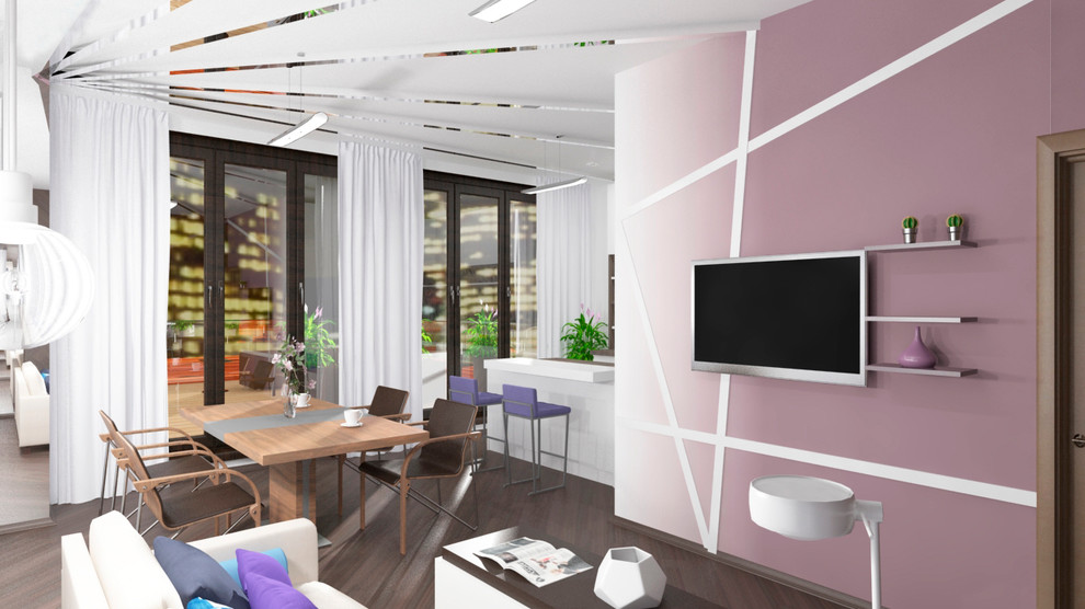 Проект квартиры в центре Москвы "Сказочный лес"