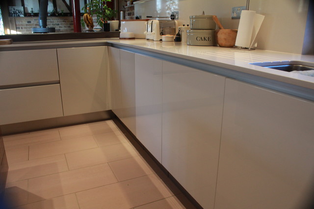 Barn Conversion kitchen eklektisk-koek