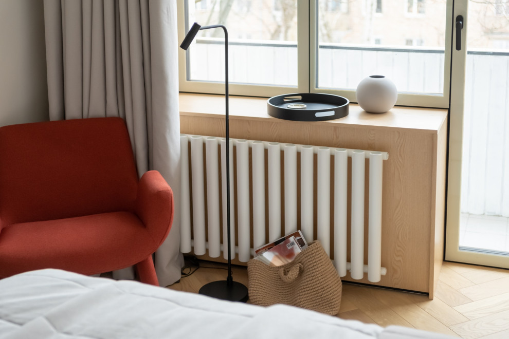 Вместительная спальня