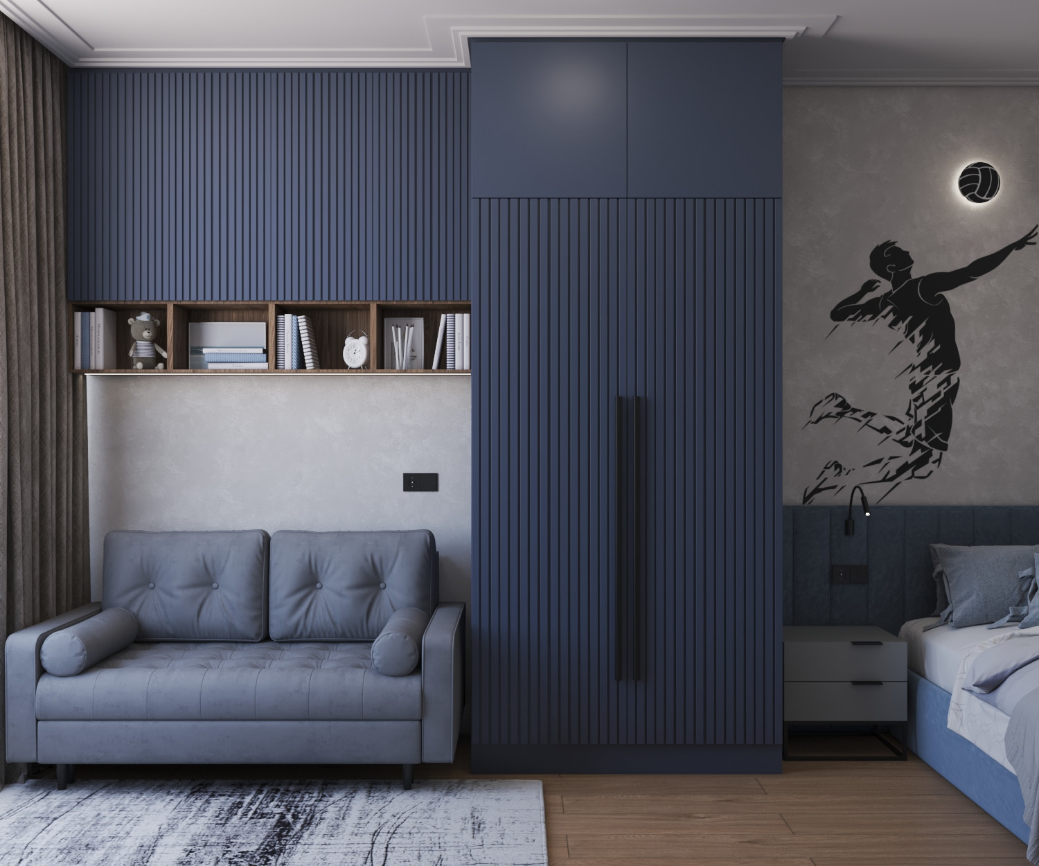 Проект Квартиры 90 м в Клубном Доме VITALITY