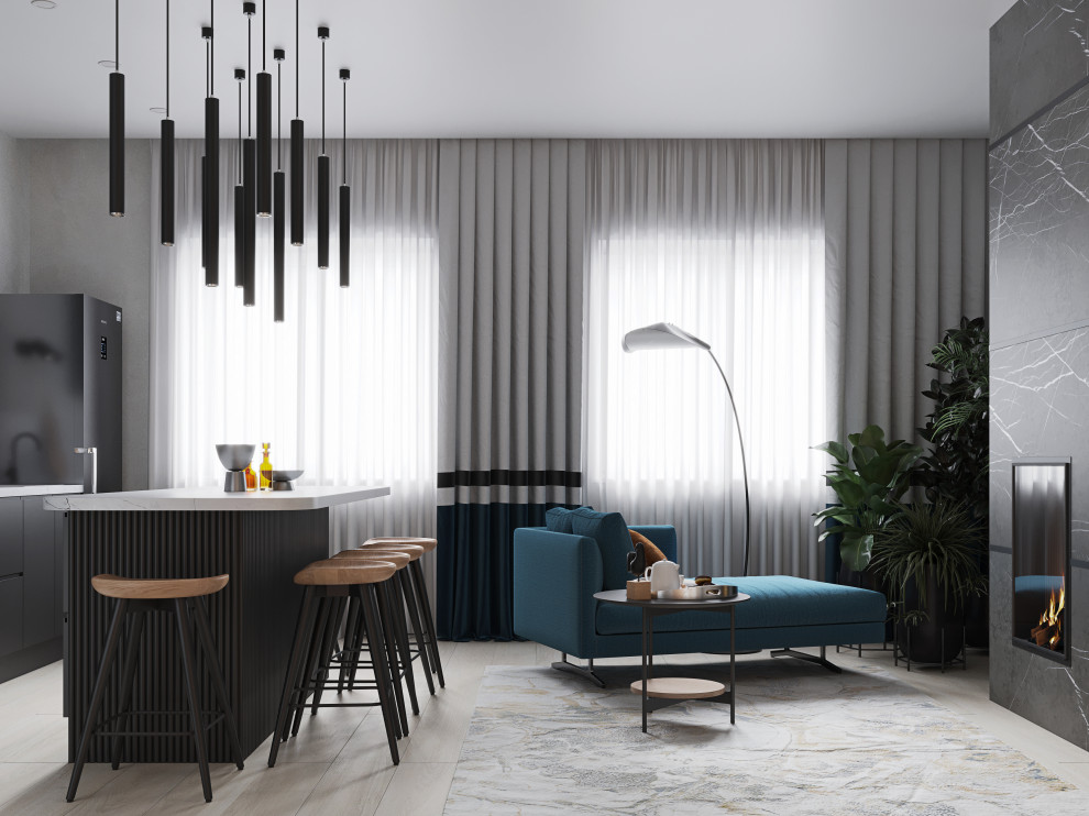 Гостиная в частном доме