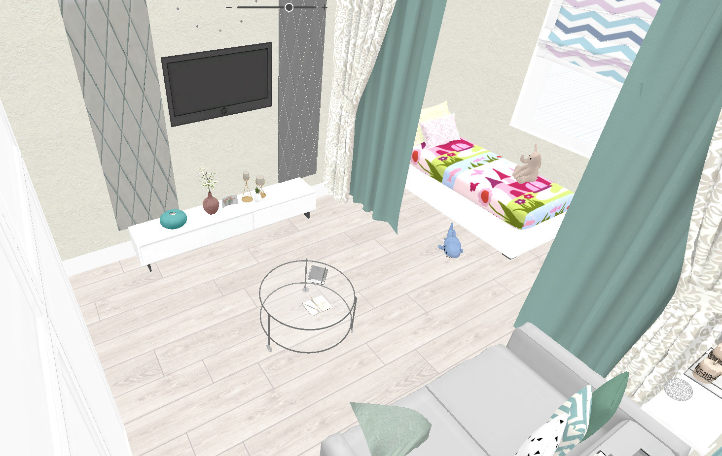 Цветовая концепция для Марии и ее дочурки