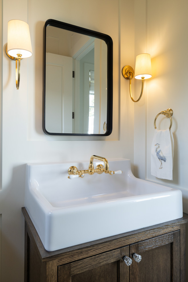 Breezy Bay - Beach Style - Powder Room - Minneapolis - by Kyle Hunt ...