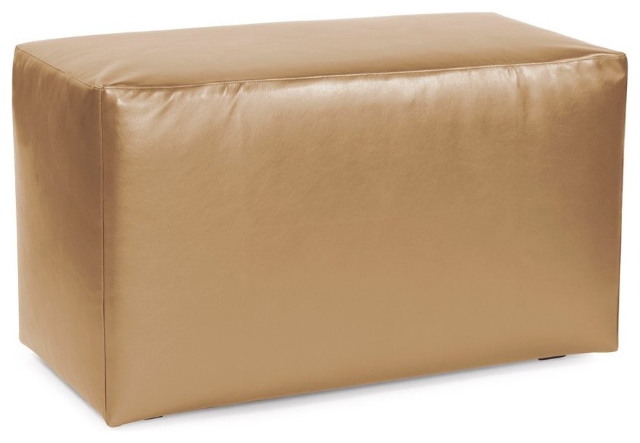 Luxe Gold Universal Bench Cover Contemporary Slipcovers And Chair