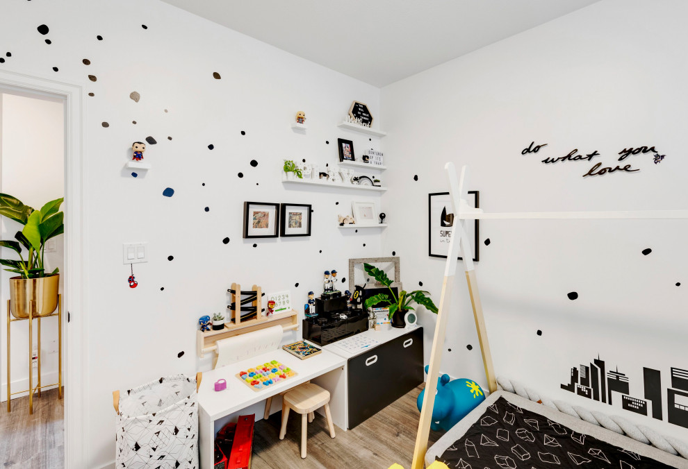 Example of a trendy home design design in Vancouver