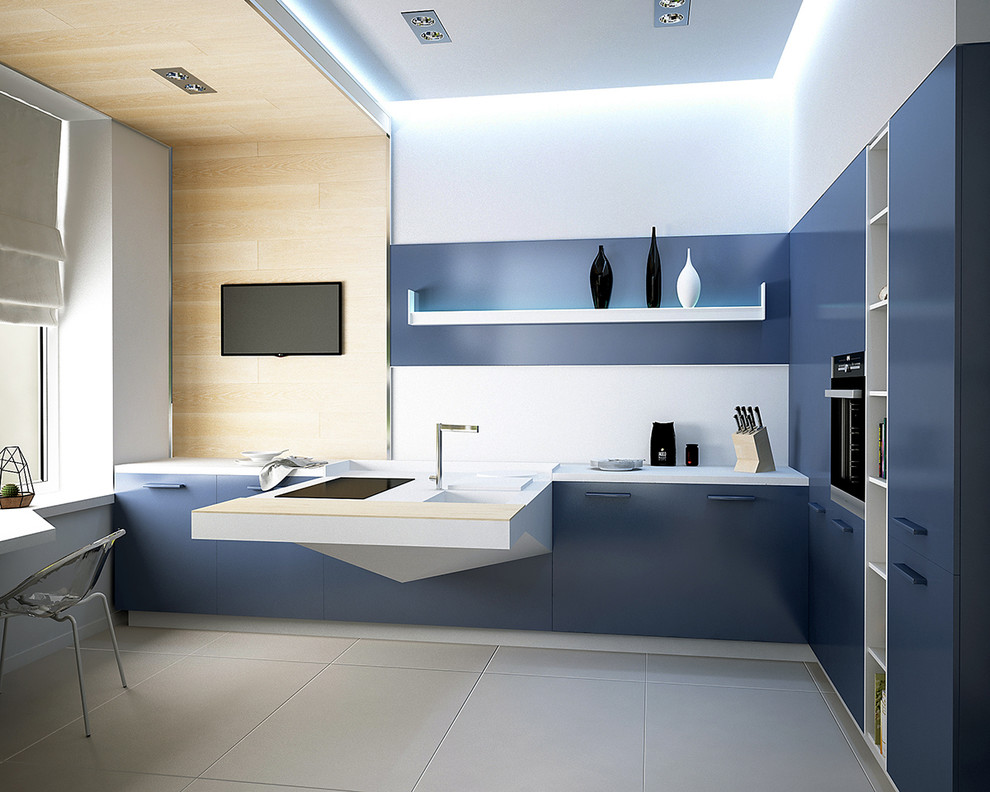 Студия в стиле Минимализм для успешного молодого человека